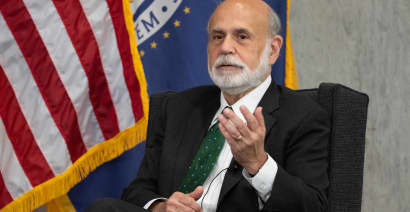 Former Fed Chair Ben Bernanke says there's more work ahead to control inflation